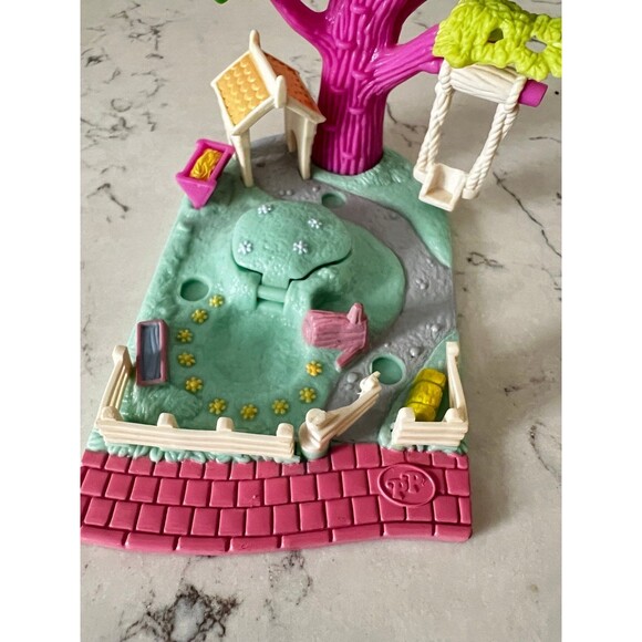 Polly Pocket Shady Tree No Figures Rare Play-set, 1994 Vintage - Picture 2 of 5
